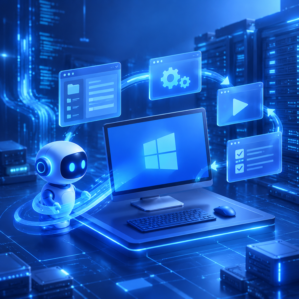 Windows桌面自动化小工具场景图